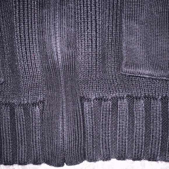 Cutter & Buck Black Zip-up Knit Sweater size Large - Picture 5 of 10